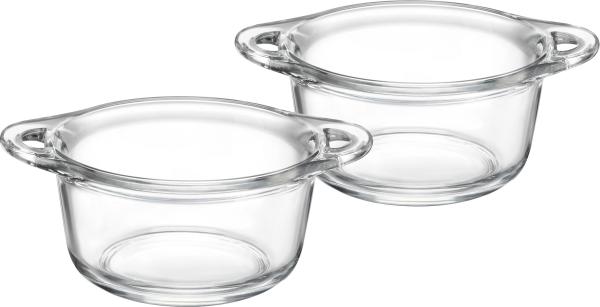 Suppentasse - Servierschalen 50cl mit Griffen Pentolino - 2 Stück